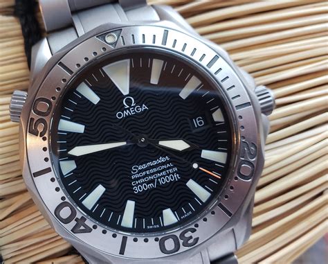 Seamaster titanium watch